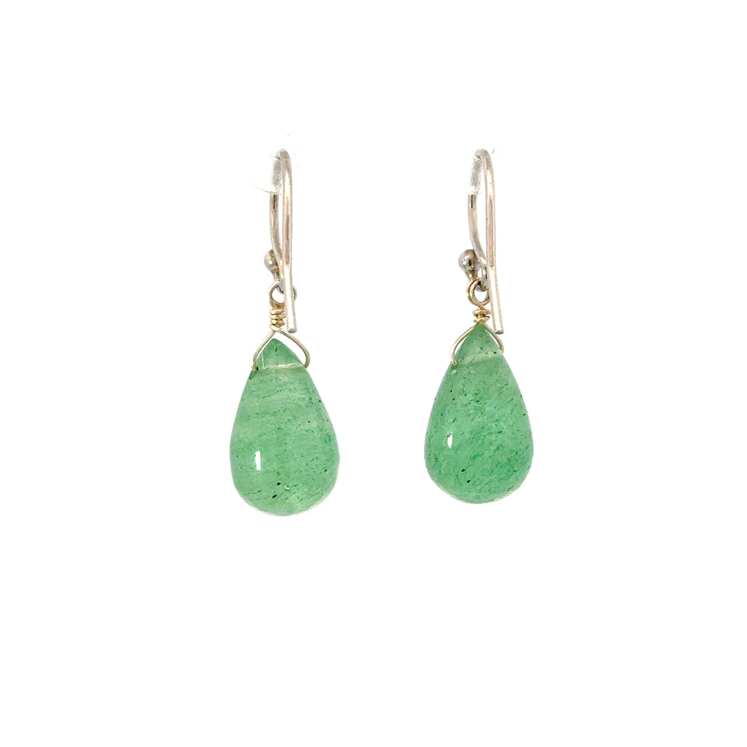 Gemstone Dangle Earrings in Sterling Silver