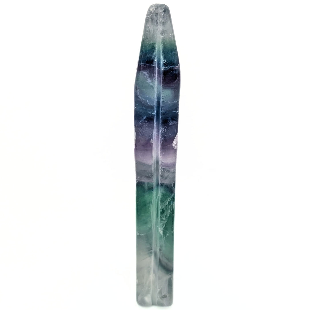 Rainbow Fluorite Fairy Carved Figurine