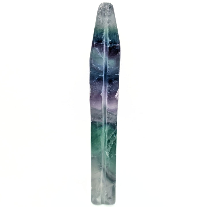 Rainbow Fluorite Fairy Carved Figurine