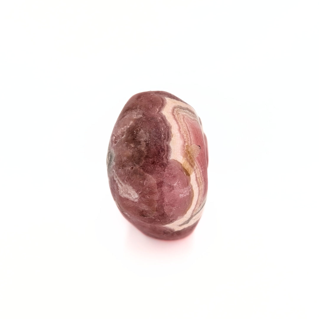 Small Rhodochrosite Skull Figurine