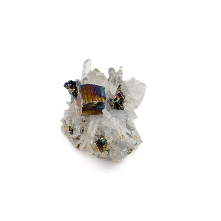 Rainbow Pyrite & Quartz Freeform