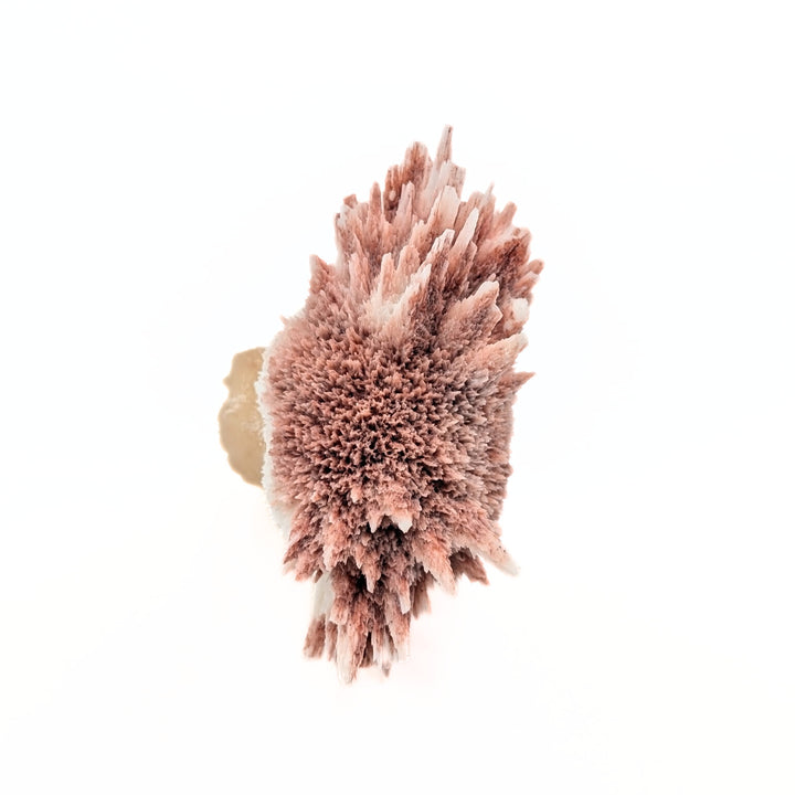 Pink Mordenite on Stilbite Freeform