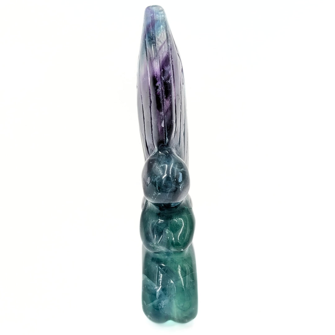 Rainbow Fluorite Fairy Carved Figurine