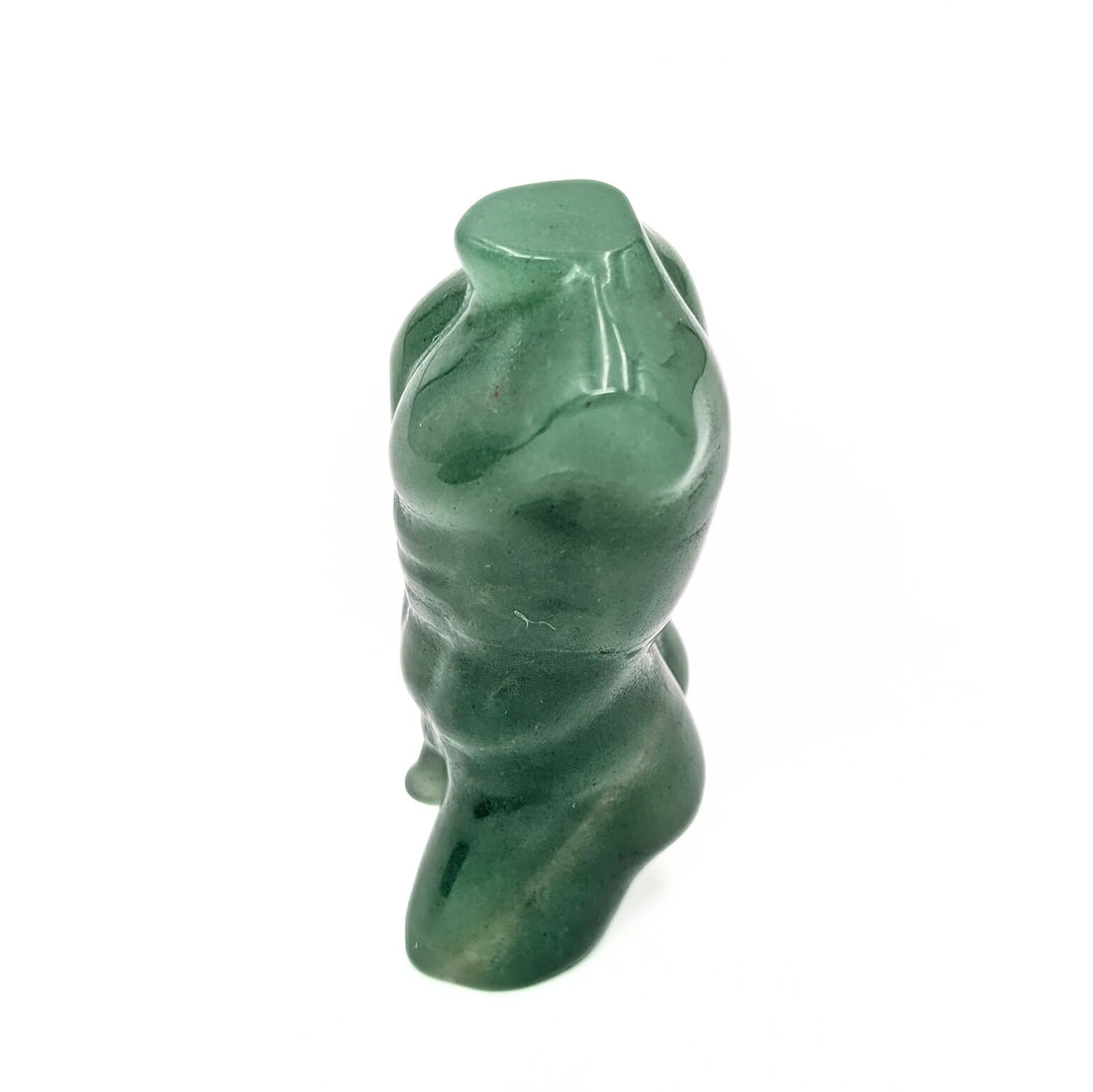 Green Aventurine Male Torso Figurine