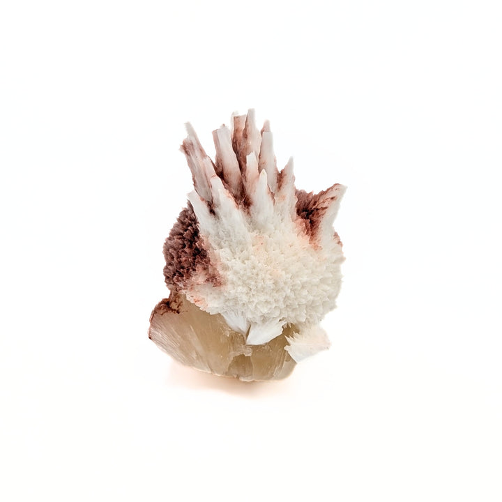 Pink Mordenite on Stilbite Freeform