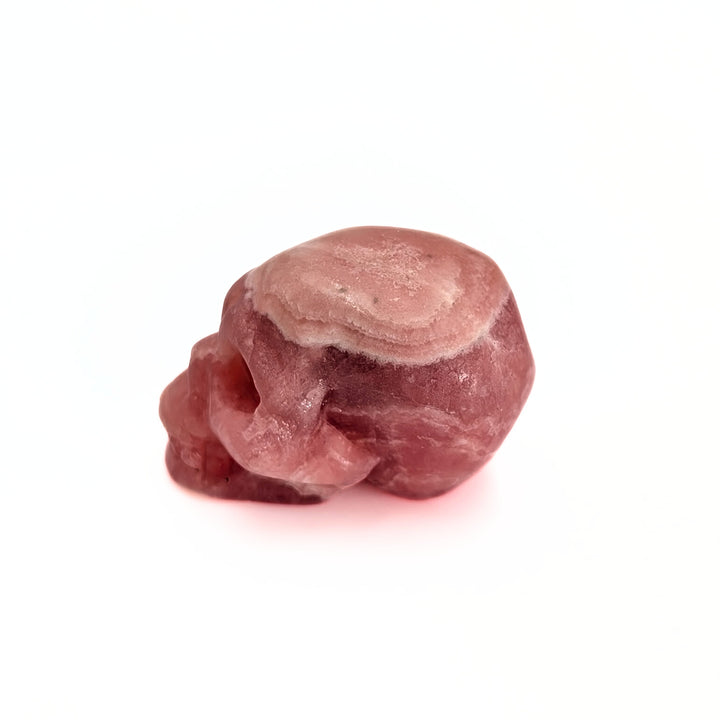 Small Rhodochrosite Skull Figurine