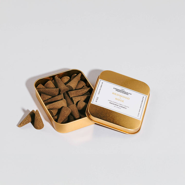 Redwood Rose Incense Cones – Commonwealth Provisions