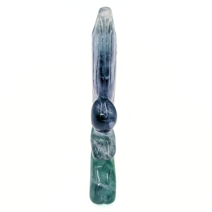 Rainbow Fluorite Fairy Carved Figurine