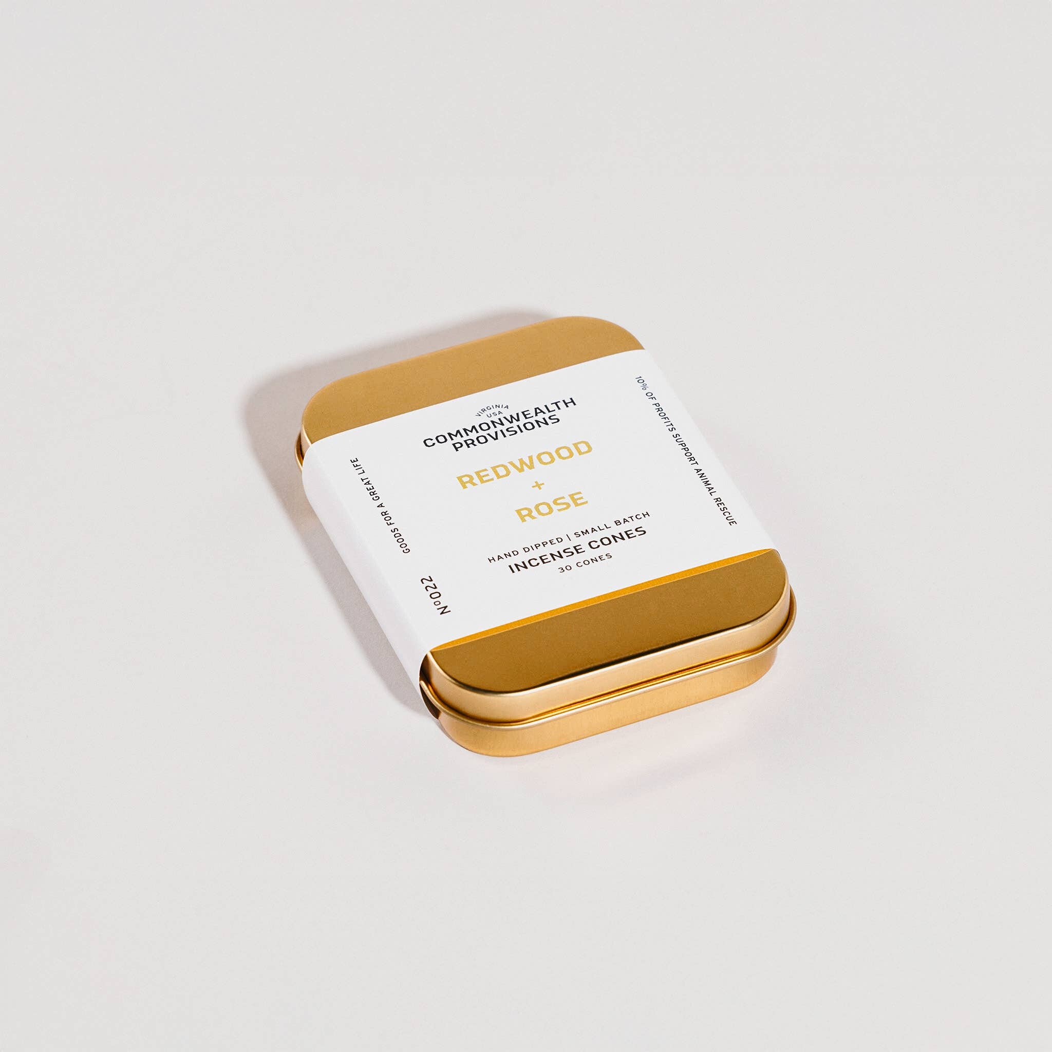 Commonwealth Provisions Redwood + Rose Incense Cones - Thumbnail 2