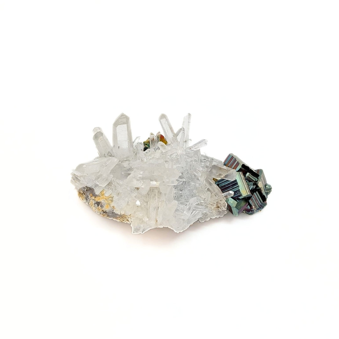 Rainbow Pyrite & Quartz Freeform