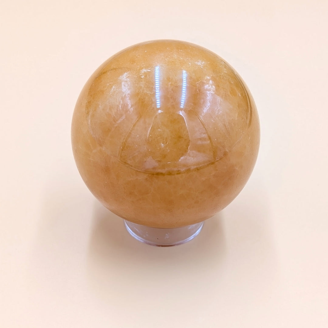 Orange Calcite Sphere