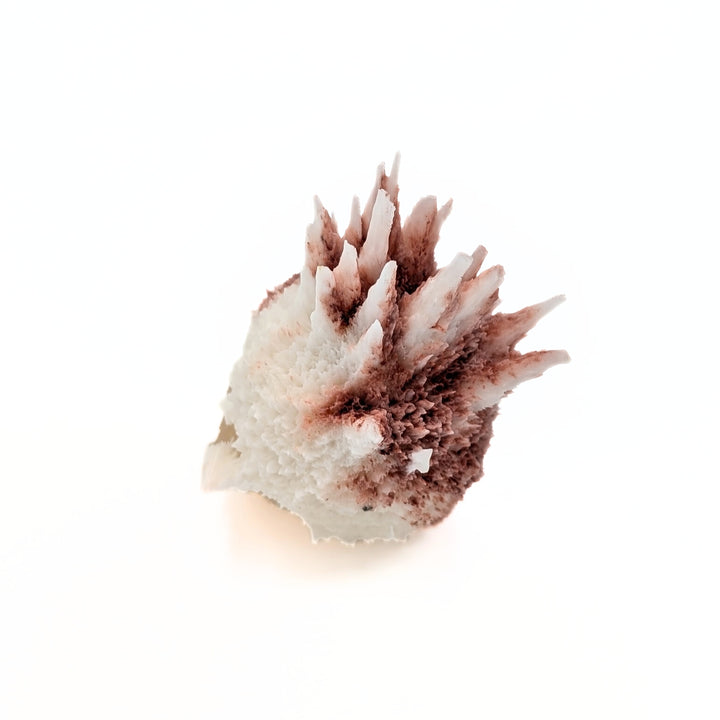 Pink Mordenite on Stilbite Freeform