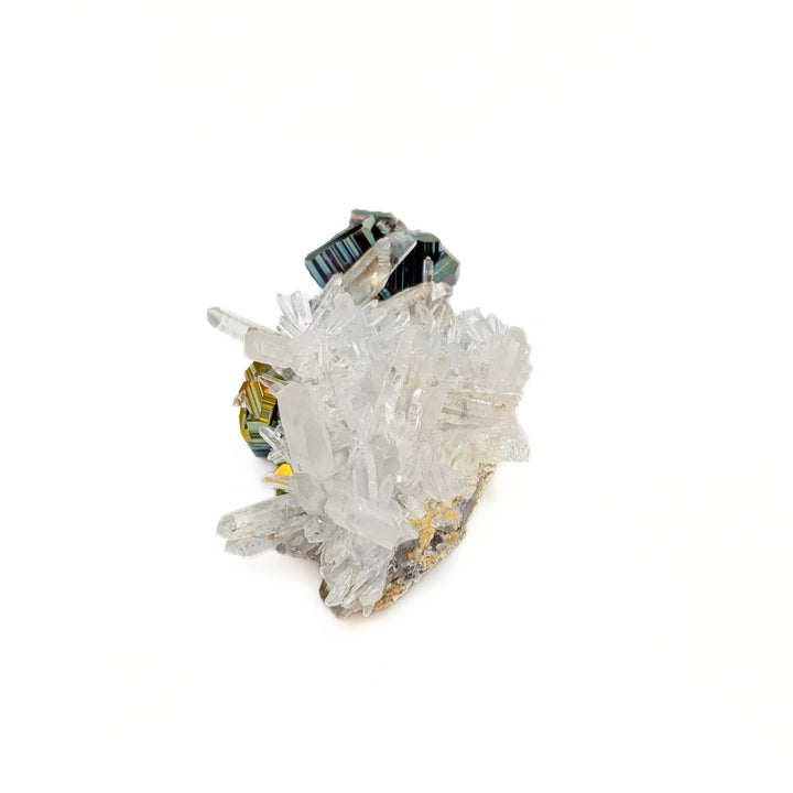 Rainbow Pyrite & Quartz Freeform