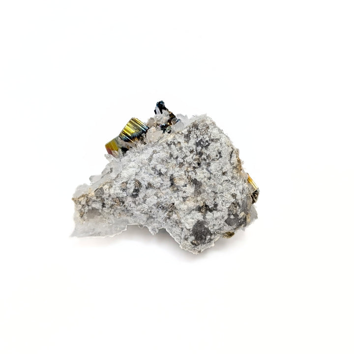 Rainbow Pyrite & Quartz Freeform