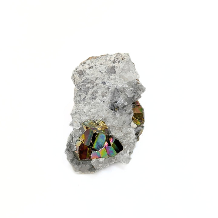Rainbow Pyrite & Quartz Freeform