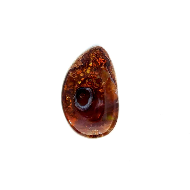 Mexican Fire Agate Polished Cabochon