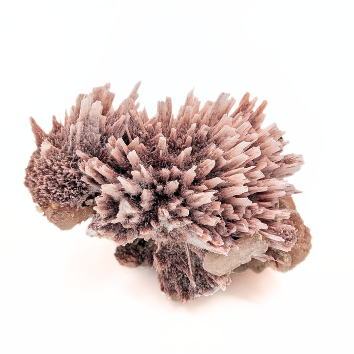 Pink Mordenite on Stilbite Freeform