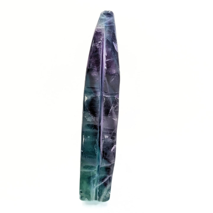 Rainbow Fluorite Fairy Carved Figurine