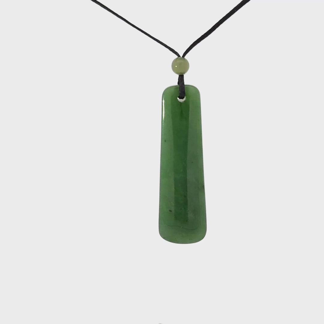 Canadian Jade Pendant Necklace on Adjustable Cord