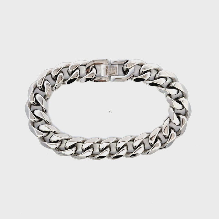Men’s Stainless Steel Cuban Link Bracelet