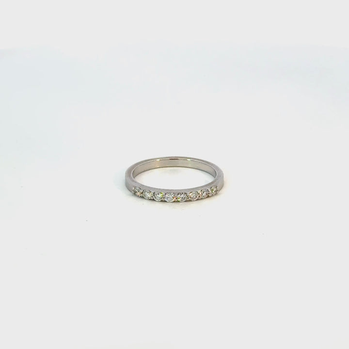 Diamond Bridal Set in 14K White Gold