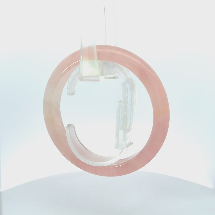 Rose Quartz Bangle