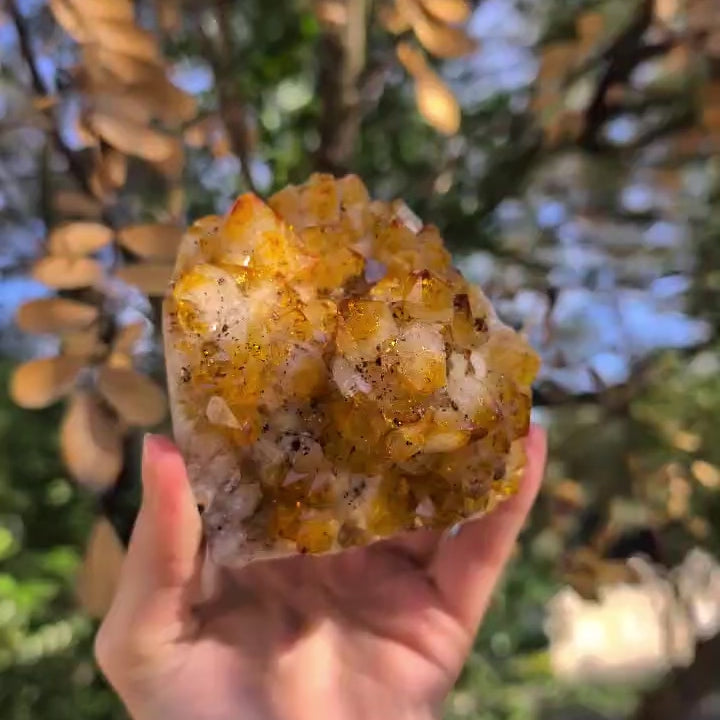 Brazilian Citrine Freeform Cluster
